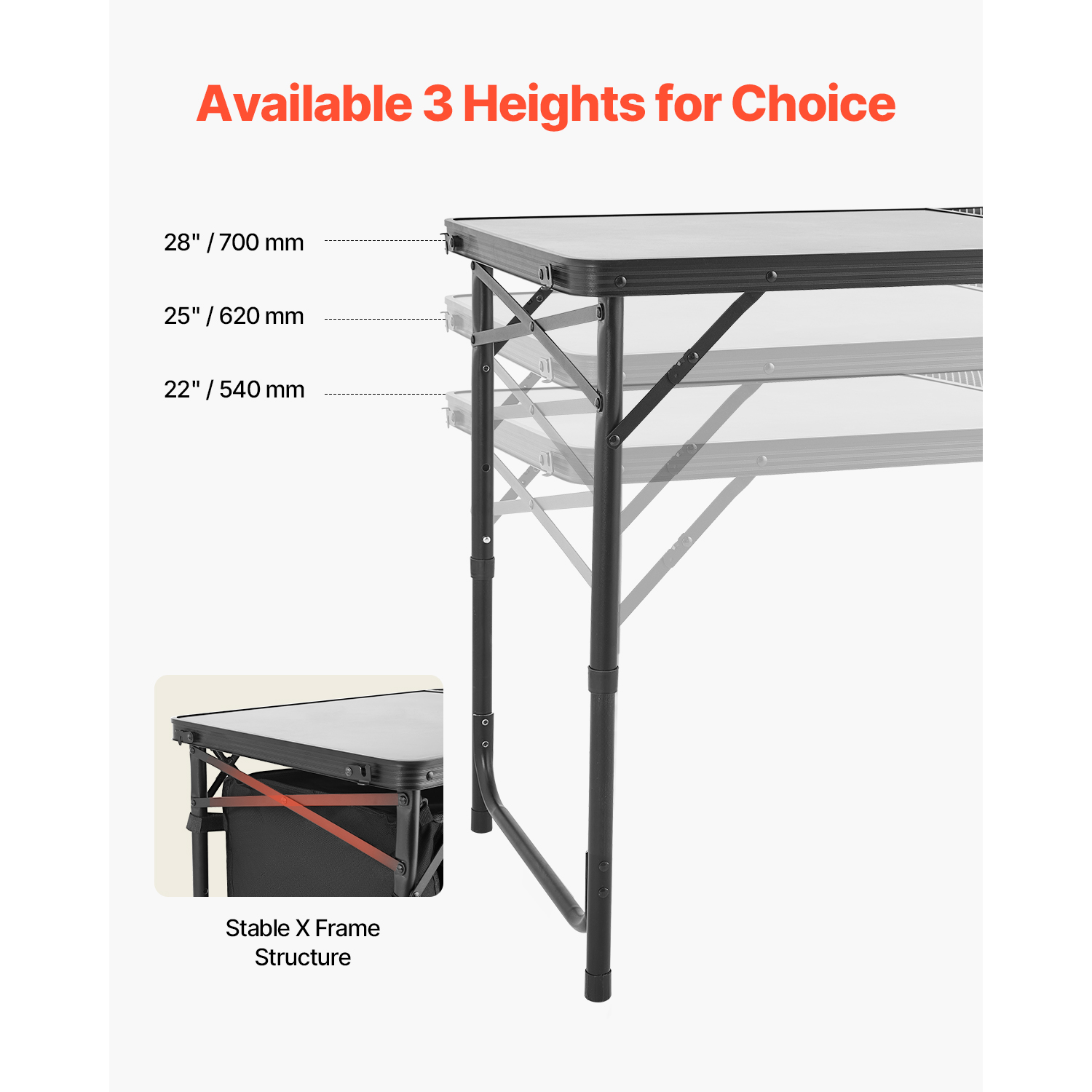 SucceBuy Camping Kitchen Table - Camping Cooking Organizer 评论和价格