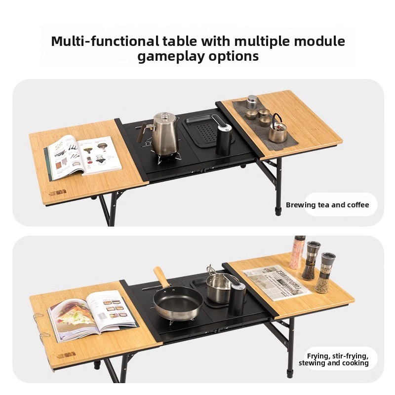 Aluminum IGT Camping Table, He - Camping Cooking Table 评论和价格