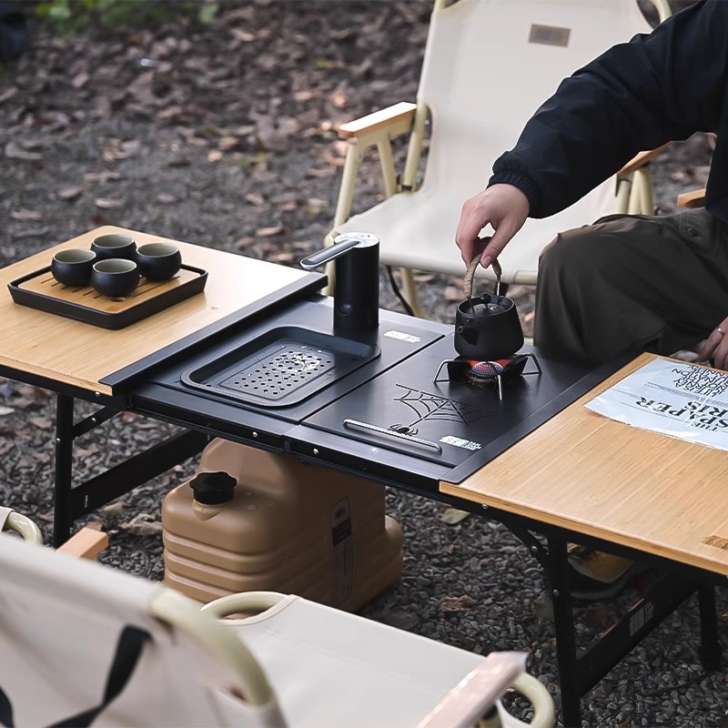 Aluminum IGT Camping Table, He - Camping Cooking Table 评论和价格