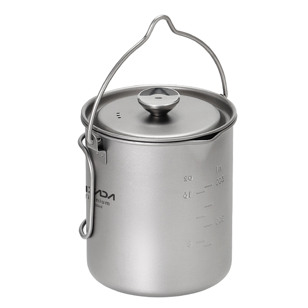 Lixada 750ml Titanium Coffee C - Camping Hiking Cooking 评论和价格