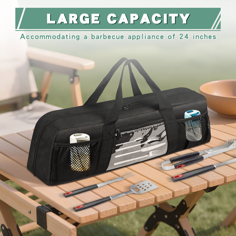 Portable Grill Tool Carrying C - Camping Cooking Organizer 评论和价格